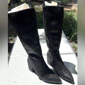 Boutique rhinestone boots